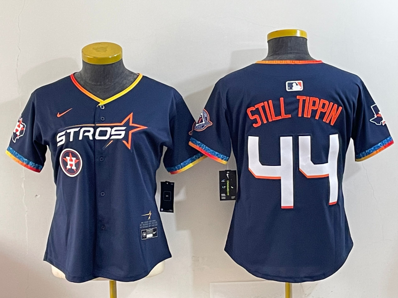 Youth 2025 MLB Houston Astros #44 Alvarez black jersey style 5->youth mlb jersey->Youth Jersey